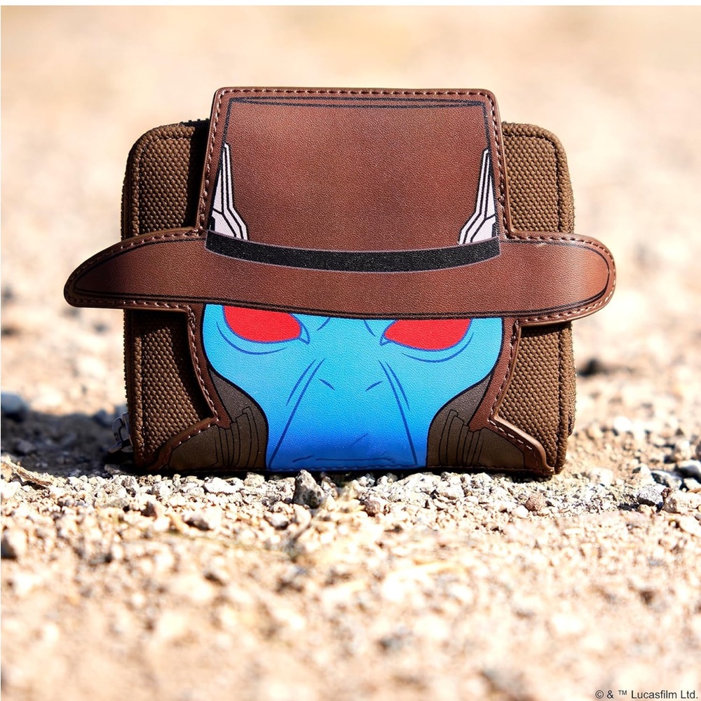 Loungefly Star Wars Cad Bane Wallet Disney NWT hard tag - Picture 2 of 7